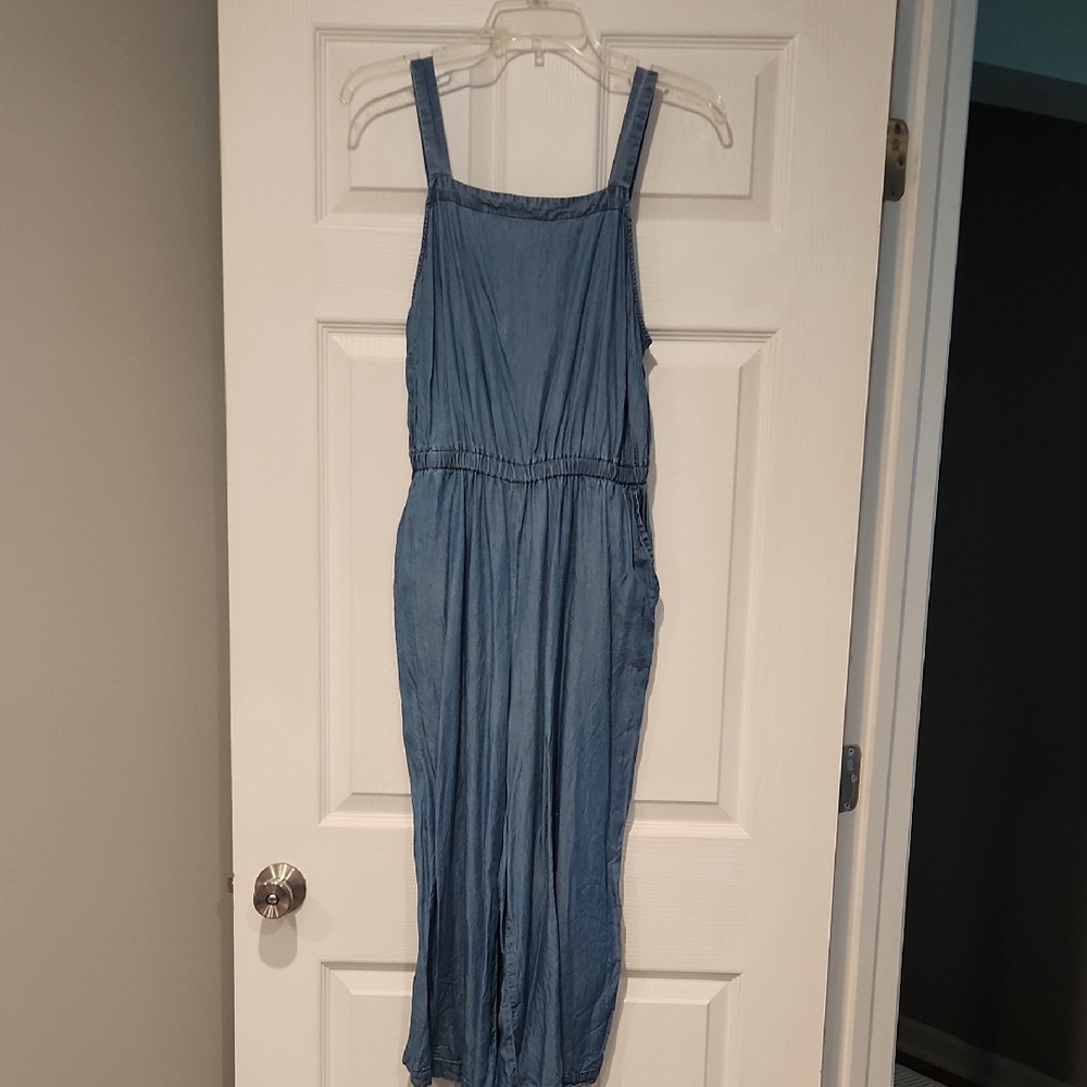 Old Navy Denim Jumpsuit Medium